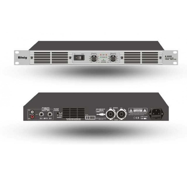 König A-600/S Power Amfi 2X300 Watt
