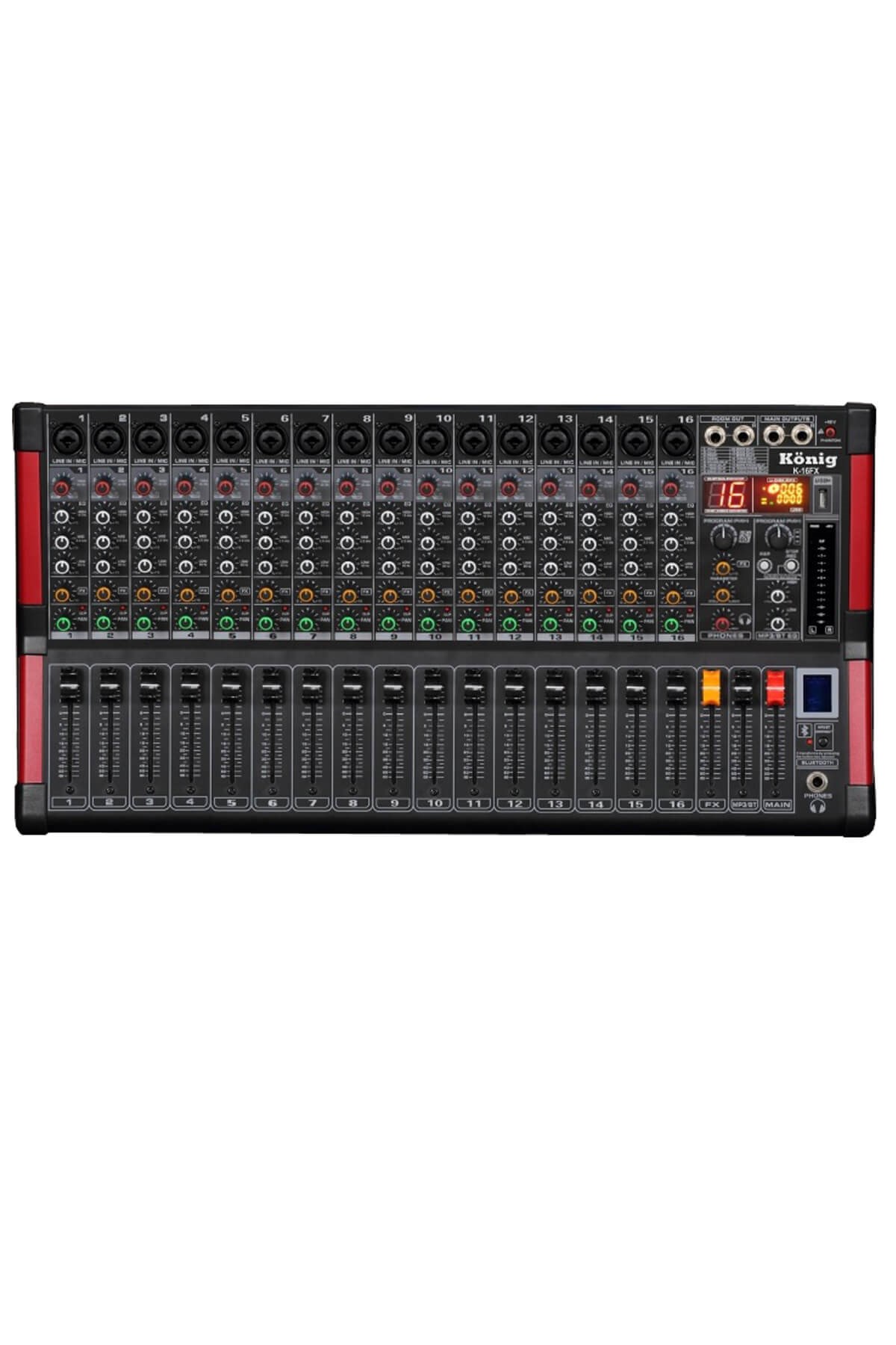 König K-16FX 16 Kanal Deck Mikser
