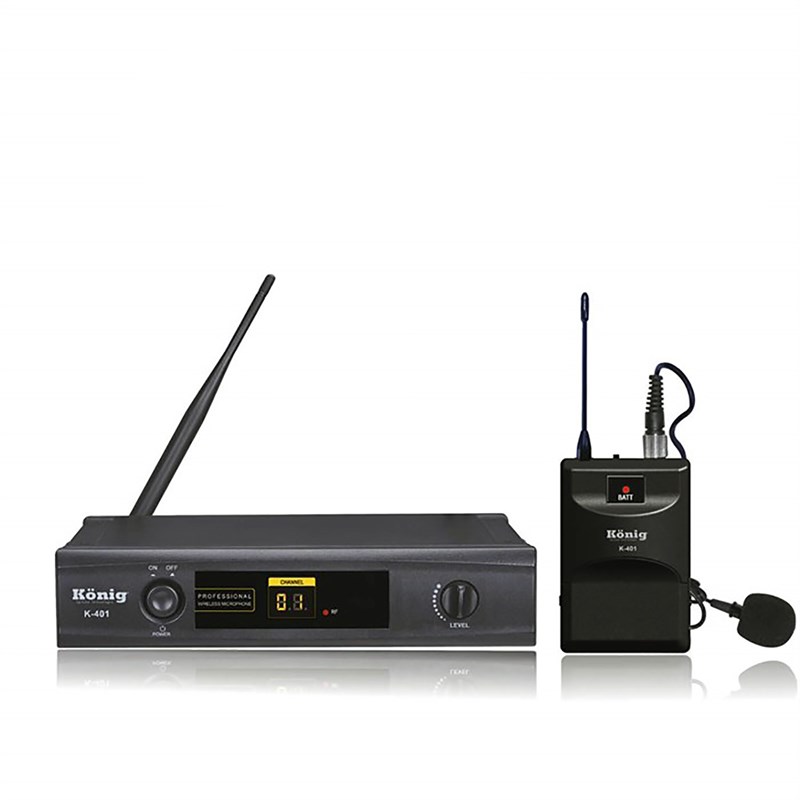 König K-401 Wireless Yaka Telsiz Mikrofonu