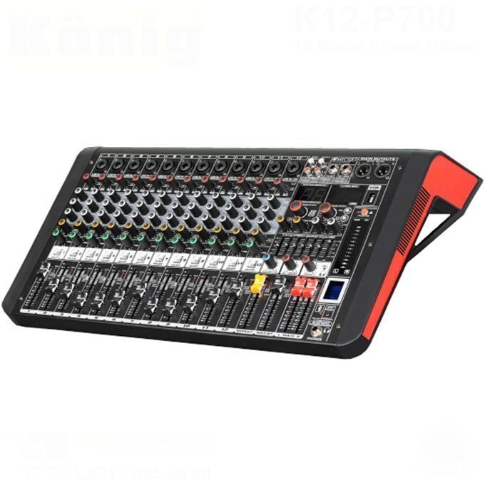 König K12-P700 12 Kanal Power Mikser